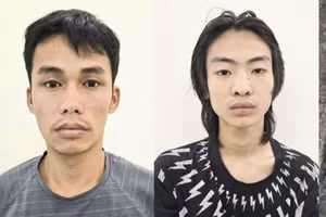 Các đối tượng bị bắt vì hành vi trộm cắp dây điện tại các trạm biến áp.