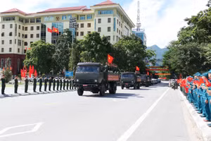 Tuyên Quang tổ chức di quan hài cốt liệt sĩ về Nghĩa trang Liệt sĩ Vị Xuyên.