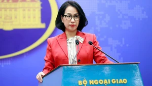 Người phát ngôn Bộ Ngoại giao Phạm Thu Hằng.