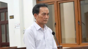 Cựu Phó Chủ tịch Ủy ban nhân dân tỉnh Đồng Nai Võ Văn Chánh tại phiên tòa ngày 17/7.