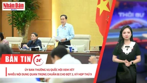 [Video] Thời sự 24h ngày 3/6/2025: Ủy ban Thường vụ Quốc hội xem xét nhiều nội dung quan trọng chuẩn bị cho đợt 2, Kỳ họp thứ 9