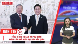 [Video] Thời sự 24h ngày 11/8/2025: Tổng Bí thư Tô Lâm và Phu nhân thăm cấp Nhà nước Đại Hàn Dân quốc
