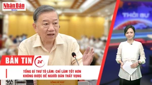 [Video] Thời sự 24h ngày 4/7/2025: Tổng Bí thư Tô Lâm: Chỉ làm tốt hơn, không được để người dân thất vọng