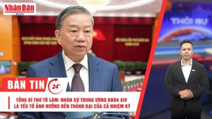 [Video] Thời sự 24h ngày 18/7/2025: Tổng Bí thư Tô Lâm: Nhân sự Trung ương khóa XIV là yếu tố ảnh hưởng đến thành bại của cả nhiệm kỳ