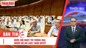 [Video] Thời sự 24h ngày 24/6/2025: Quốc hội nhất trí thông qua nhiều Dự án Luật, Nghị quyết