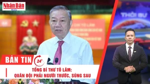 [Video] Thời sự 24h ngày 23/7/2025: Tổng Bí thư Tô Lâm: Quân đội phải người trước, súng sau