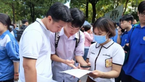 Hình ảnh tại Kỳ thi tốt nghiệp THPT năm 2025. (Ảnh: ĐẠI THẮNG)