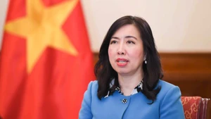 Thứ trưởng Ngoại giao Lê Thị Thu Hằng.