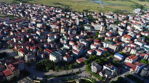 Diện mạo huyện Đông Anh (Hà Nội) ngày càng khang trang, hiện đại. (Ảnh THẾ ĐẠI)