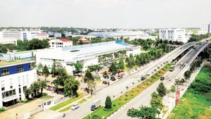 Một góc Khu Công nghệ cao Thành phố Hồ Chí Minh.