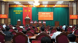 Quang cảnh buổi gặp mặt.
