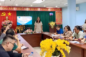 Bảo hiểm xã hội Thành phố Hồ Chí Minh kiểm tra các doanh nghiệp chậm đóng bảo hiểm xã hội. (Ảnh: QUÝ HIỀN)