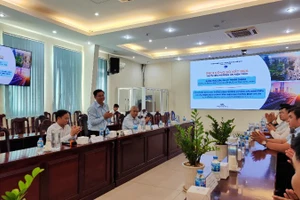 Sở Xây dựng thành phố công bố phê duyệt kết quả thi tuyển phương án kiến trúc các hạng mục liên quan thuộc 2 Dự án BOT giao thông “cửa ngõ” Thành phố Hồ Chí Minh. (Ảnh: VÕ LÊ)