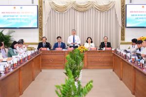 Hội thảo khoa học cấp quốc gia “Luật Đô thị đặc biệt - Đột phá thể chế cho Thành phố Hồ Chí Minh” (Ảnh: Q. ĐỊNH)