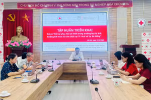Toàn cảnh buổi tập huấn.