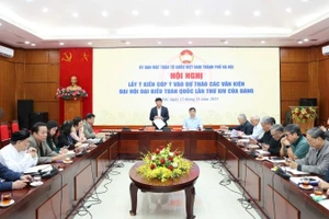 Các chuyên gia, nhà khoa học đóng góp nhiều ý kiến tâm huyết, thiết thực đối với dự thảo các Văn kiện Đại hội XIV của Đảng.