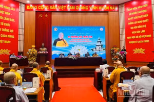 Quang cảnh buổi hội thảo khoa học. 