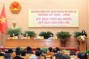 Tại kỳ họp thứ 30 của nhiệm kỳ 2021-2026, Hội đồng nhân dân thành phố Hà Nội đã xem xét nội dung về nhân sự, kiện toàn chức danh chủ chốt.