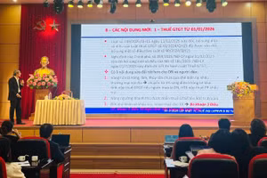 Quang cảnh hội nghị tập huấn.