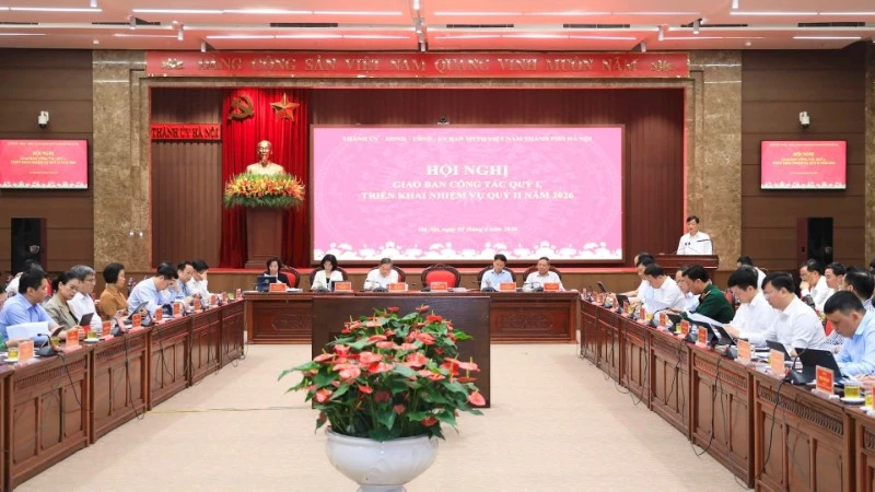 Hà Nội Ghi Nhận Tăng Trưởng GRDP Trên 8% Và Giải Ngân Đầu Tư Công Mạnh Mẽ Trong Quý I/2026