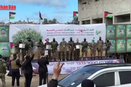 [Video] Lực lượng Hamas mong sớm bắt đầu hoạt động trao đổi con tin, tù nhân