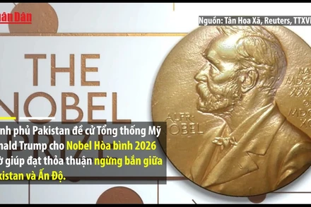 [Video] Chính phủ Pakistan đề cử giải Nobel Hòa bình cho ông Donald Trump