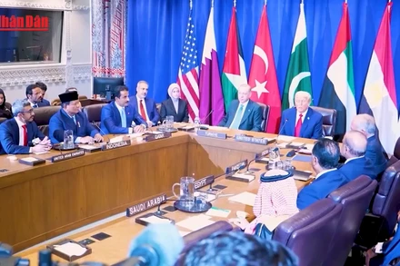 [Video] Tổng thống Mỹ cam kết Israel không sáp nhập Bờ Tây, Palestine bác bỏ vai trò tương lai của lực lượng Hamas 