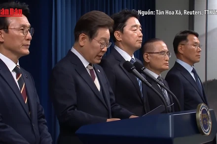 [Video] Tân tổng thống Hàn Quốc đề cử nhân sự nội các