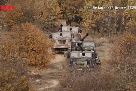 [Video] Tổng thống Ukraine tuyên bố chặn đà tiến công của Nga tại tỉnh Sumy