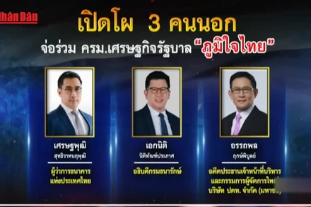 [Video] Thủ tướng đắc cử Thái Lan gấp rút hoàn thiện nội các