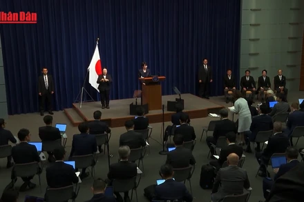 [Video] Nữ Thủ tướng Nhật Bản Sanae Takaichi cam kết xây dựng đất nước hùng mạnh 