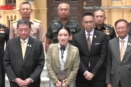 [Video] Thủ tướng Thái Lan thăm điểm nóng ở biên giới với Campuchia