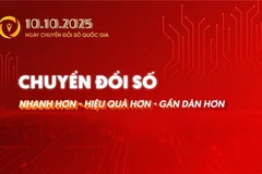 Bộ nhận diện Ngày Chuyển đổi số quốc gia năm 2025.