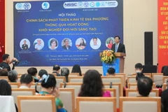 Hội thảo chính sách phát triển kinh tế địa phương thông qua hoạt động khởi nghiệp đổi mới sáng tạo tổ chức sáng ngày 12/12 tại hội trường Báo Nhân Dân. 