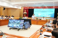 Toàn cảnh Hội nghị tổng kết Đề án phát triển đô thị thông minh bền vững Việt Nam. (Ảnh: BÍCH NGỌC)