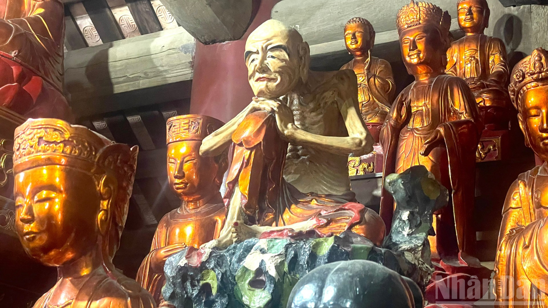 Pho tượng Tuyết Sơn đang được tỉnh Hưng Yên xây dựng hồ sơ công nhận Bảo vật quốc gia. 