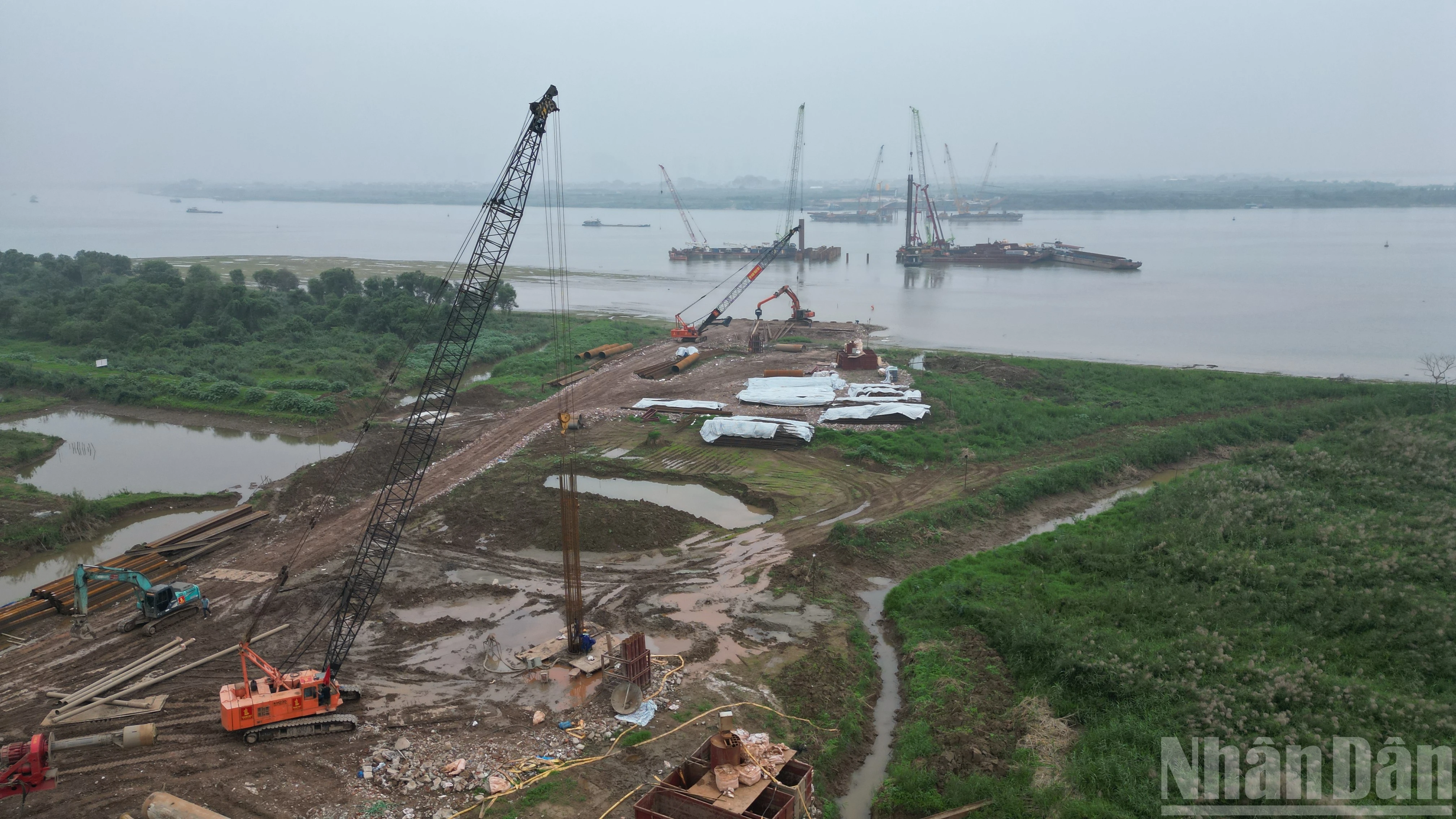 Cầu Ngọc Hồi: Dự án 12.000 tỷ đồng kết nối Hà Nội với Hưng Yên, giảm ùn tắc giao thông