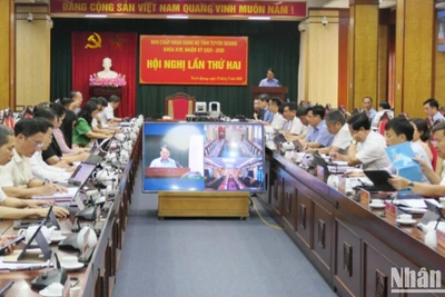 Toàn cảnh hội nghị.