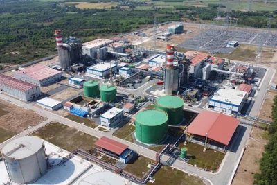 Nhà máy nhiệt điện Nhơn Trạch 3 và 4. (Ảnh: Công Phong - TTXVN)