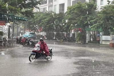 Dự báo khu vực Bắc Bộ có mưa rào và dông, cục bộ có nơi mưa rất to. (Ảnh minh họa: Đ.T)