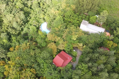 Suối Rao Ecolodge là điểm du lịch đầu tiên của tỉnh Bà Rịa-Vũng Tàu đạt chứng nhận điểm đến Net Zero. (Ảnh: Huỳnh Sơn-TTXVN)