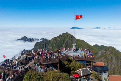 Đỉnh Fansipan, điểm nhấn của Khu du lịch quốc gia Sa Pa.