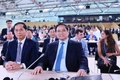 Thủ tướng Phạm Minh Chính dự Phiên khai mạc Hội nghị UNOC 3 . (Ảnh: TTXVN)