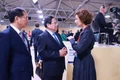 Thủ tướng Chính phủ Phạm Minh Chính gặp Tổng Giám đốc UNESCO Andrey Azoulay (Ảnh: Nhật Bắc/VGP)