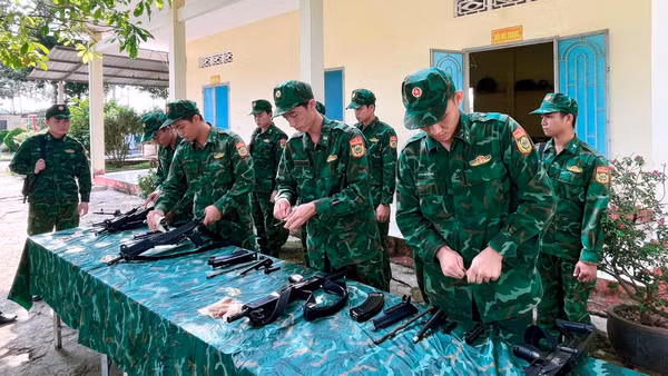 Công tác huấn luyện, sẵn sàng chiến đấu luôn được Đồn Biên phòng Thuận Bình chú trọng thực hiện nghiêm túc, bài bản, đúng kế hoạch.