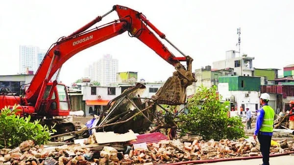 Giải phóng mặt bằng đường vành đai 2,5.