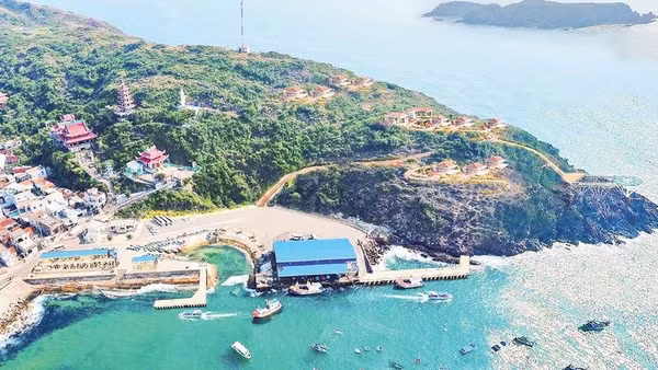 Mô hình quy hoạch Cảng cá Nhơn Lý thành điểm nhấn du lịch Gia Lai.