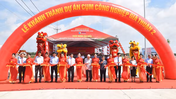 Đồng Tháp khánh thành dự án Cụm công nghiệp Gia Thuận 2.