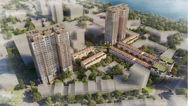 Công trình hạ tầng kỹ thuật Dự án Đầu tư xây dựng nhà ở tại các khu đất thuộc đường Trần Cao Vân và Nguyễn Tri Phương.