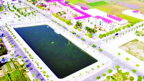 Diện mạo khang trang tại một vùng nông thôn thuộc xã A Sào (Hưng Yên).